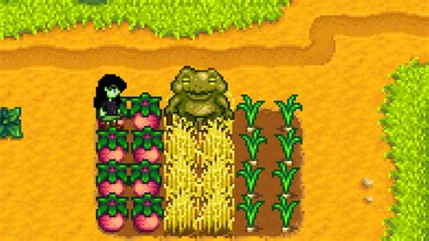 stardew valley frog statue.